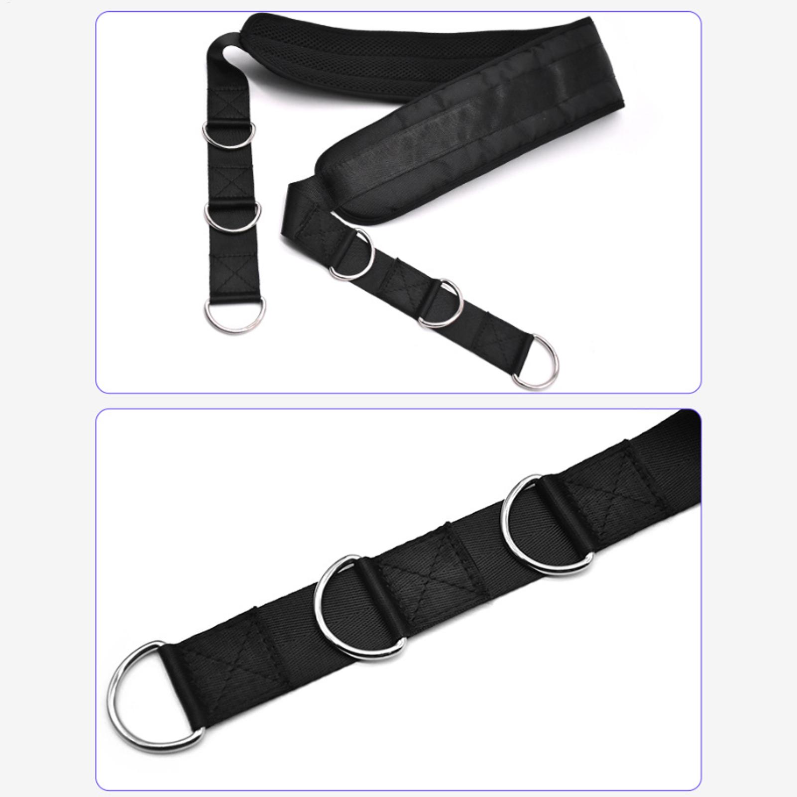 Leg Home Gym Workout - Rowing Belt For Leg Adjustable Cable