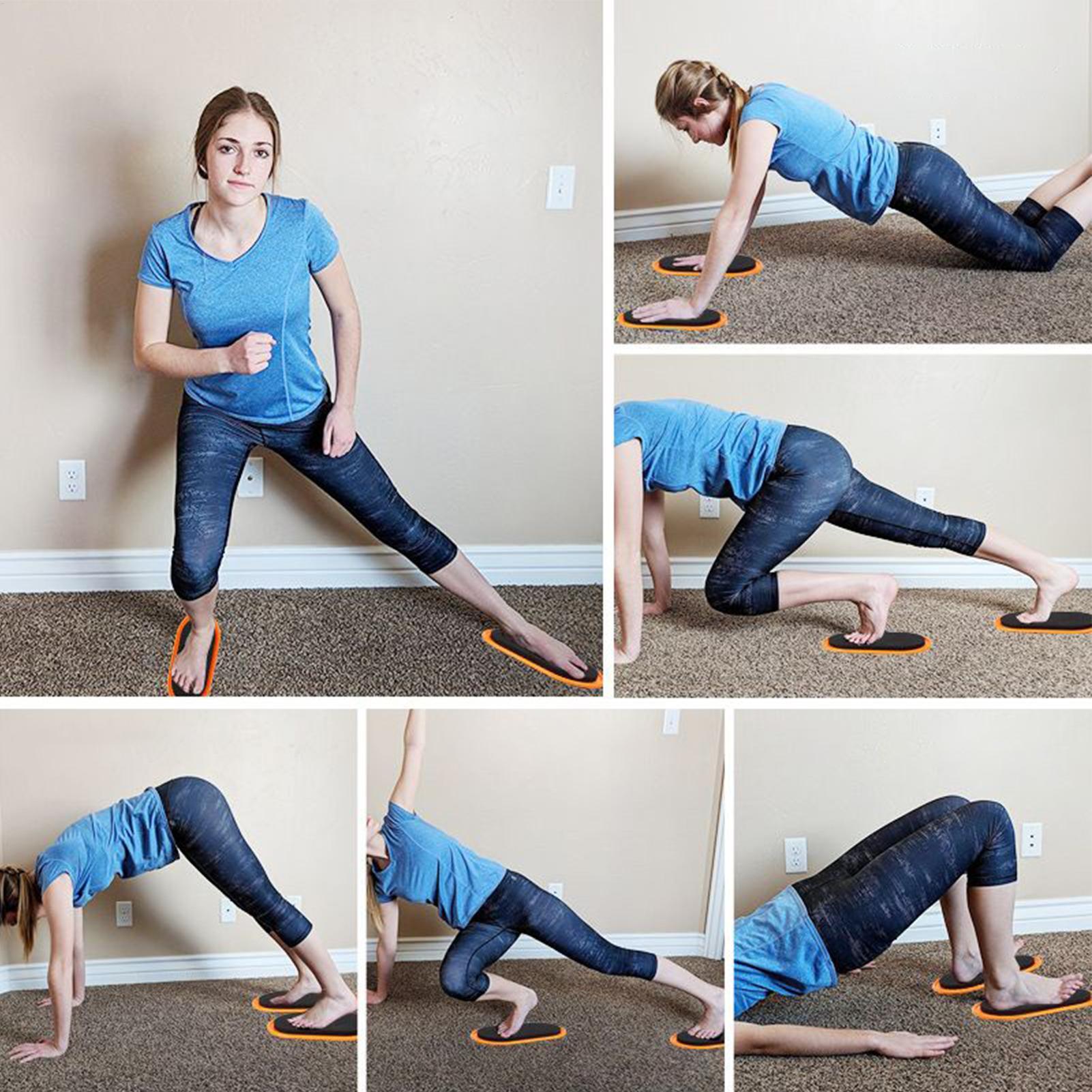 Workout Sliders Disc Oval Shap - огляд і ціна Home Gym Routine