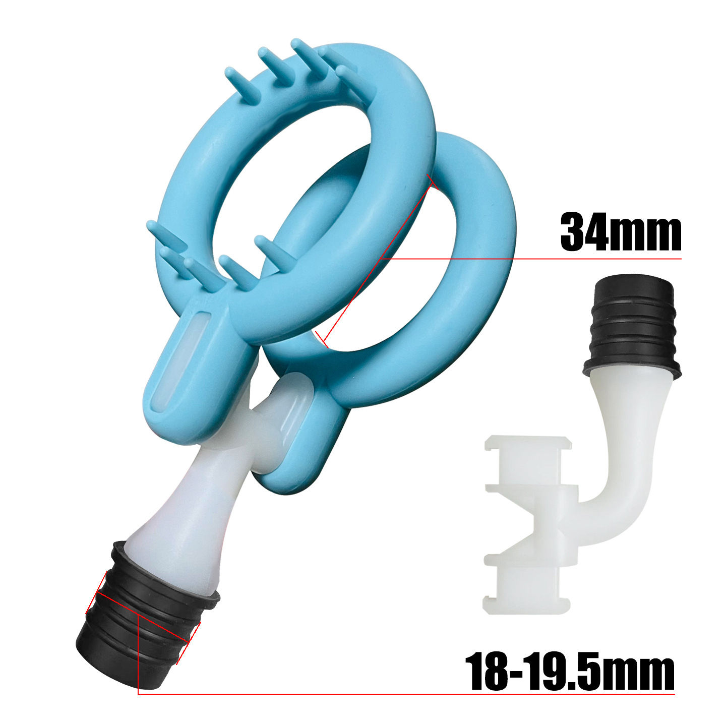 Men's Soft Silicone L-Shaped R - огляд і ціна Home Gym Yoga