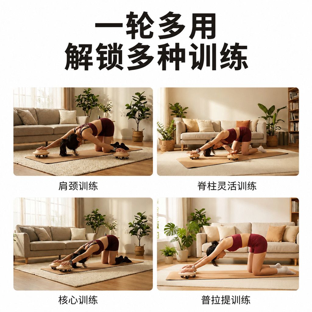 Wooden Core Slider With Univer - огляд і ціна Home Gym Yoga