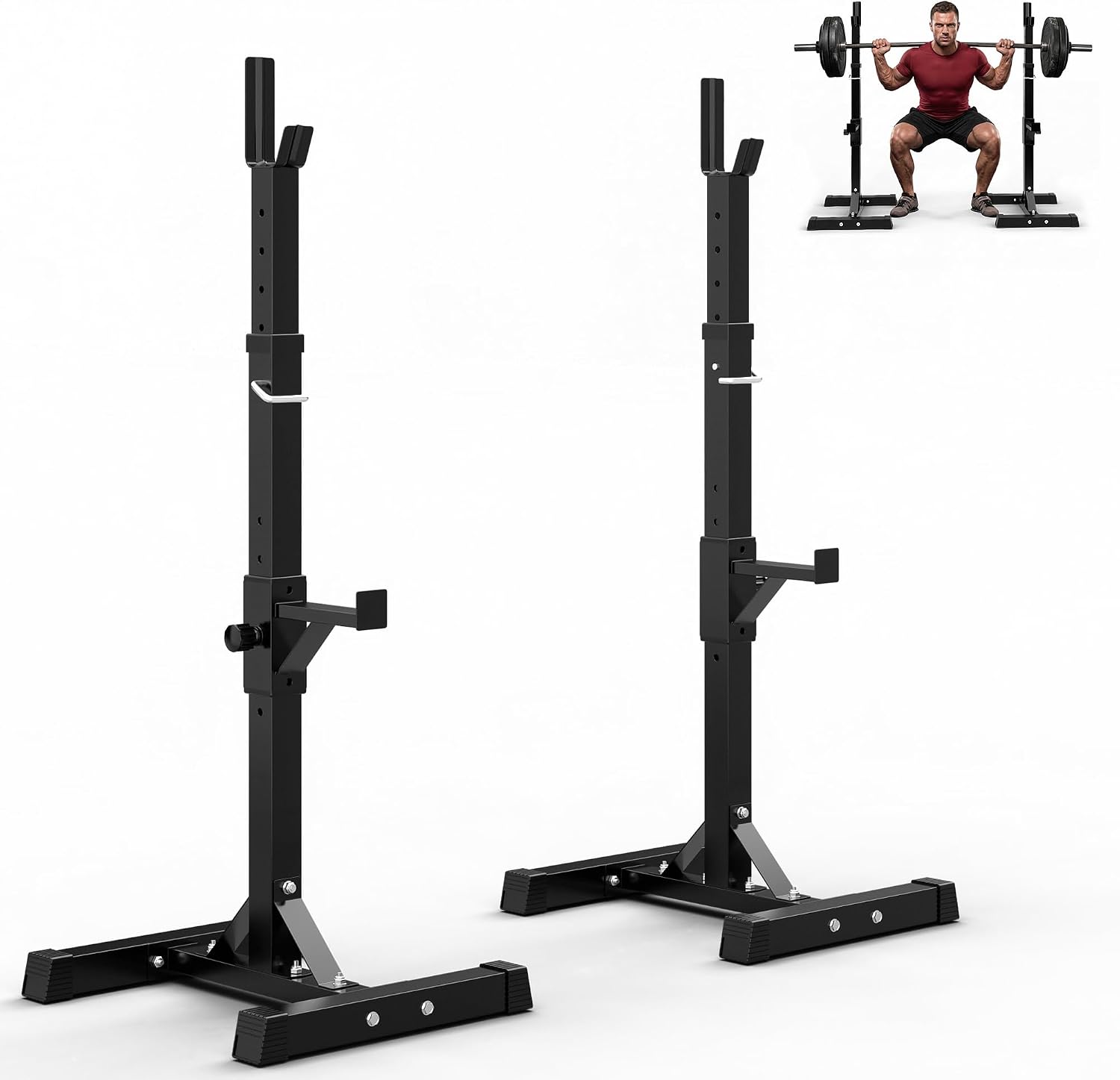 Adjustable Squat Rack Stands f - огляд і ціна Home Gym Portable