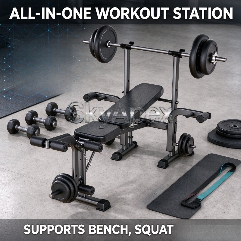 New Multifunctional All In One - огляд і ціна All In One Gym Home Equipment