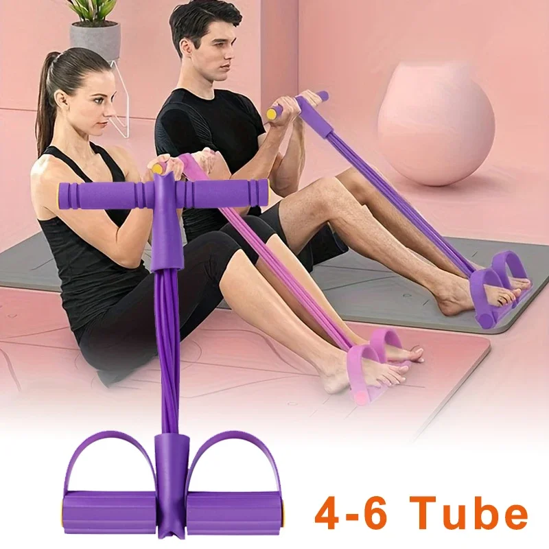 6 Level Resistance Bands Set w - огляд і ціна Home Gym Equipment Set